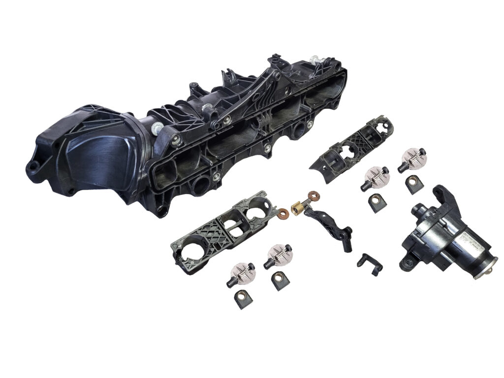 Construction of the OM654 OM656 manifold
